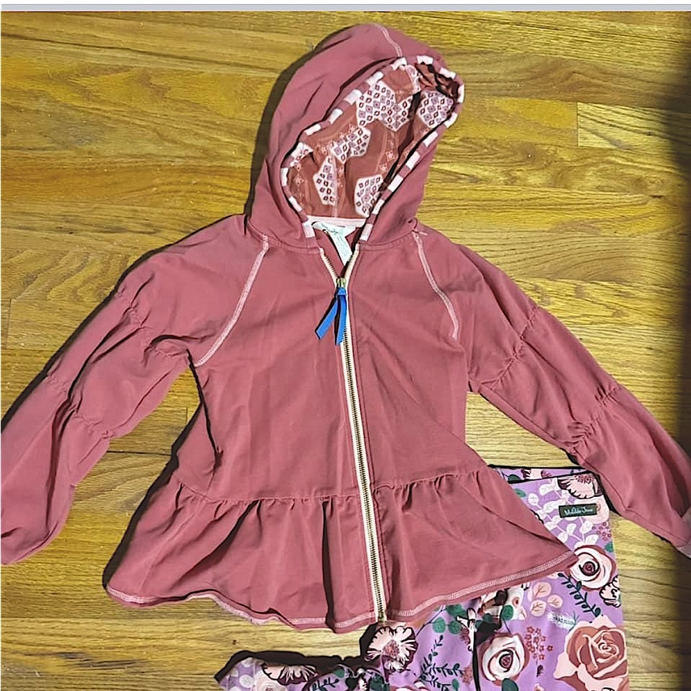 Matilda Jane hoodie jacket zipper